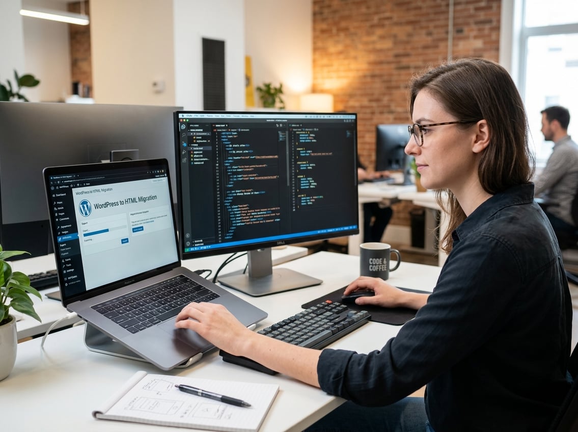 Wordpress to HTML
